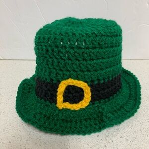 St Patrick Toilet Paper Tissue Cover Cozy New Handmade Crochet